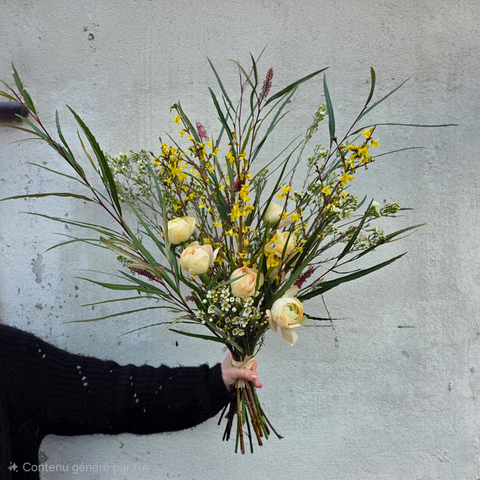 BOUQUET DU MOIS DE FEVRIER : GRAND PASTEL