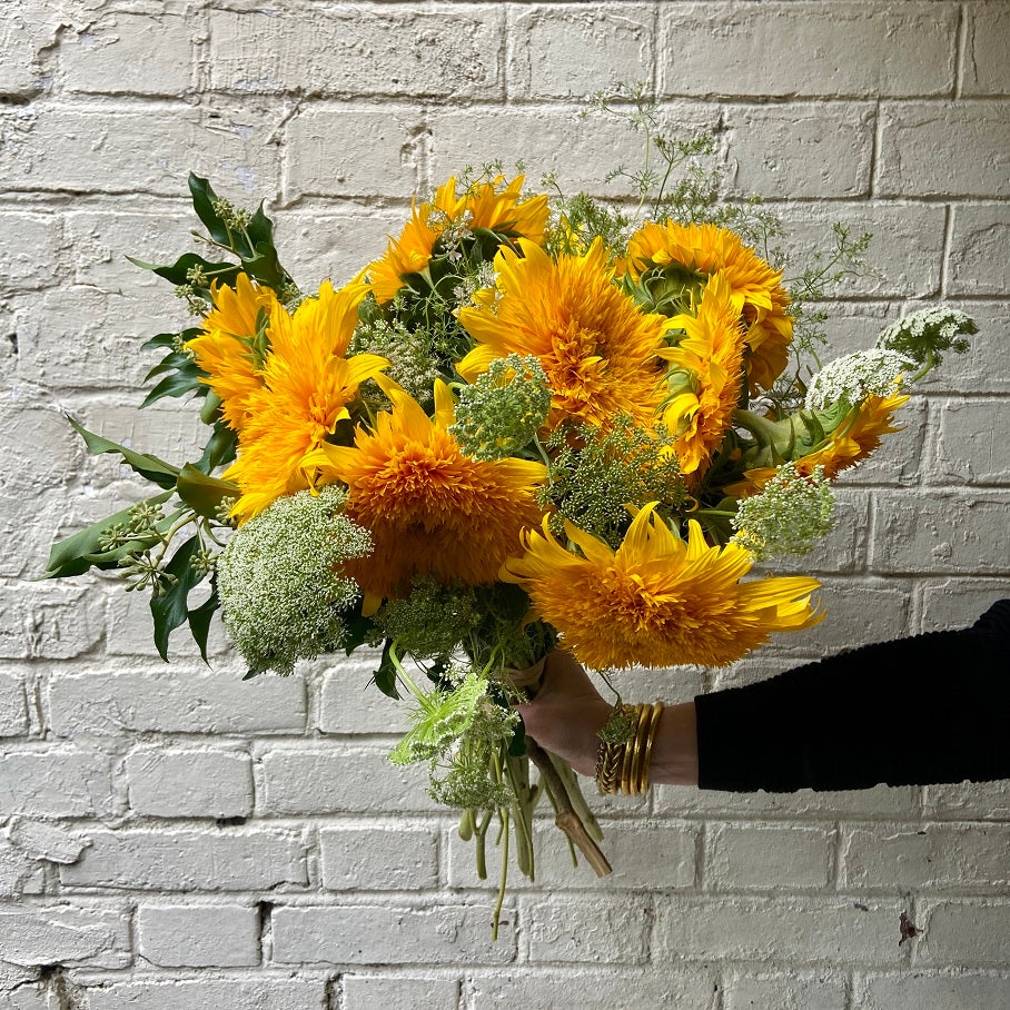 BOUQUET DE TOURNESOLS
