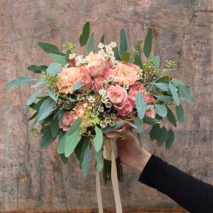 BOUQUET DE LA MARIÉE EN FLEURS FRAÎCHES