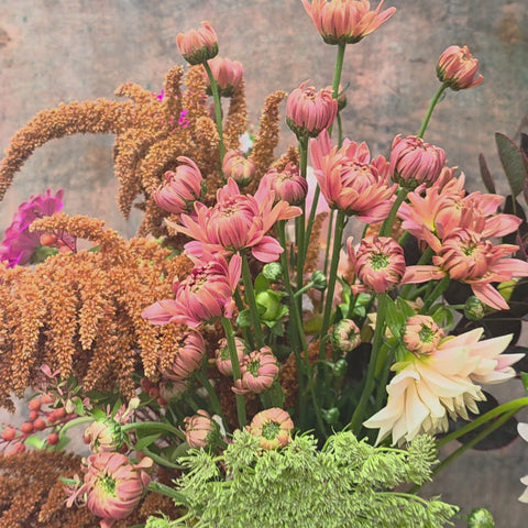 BOUQUET DU MOIS DE NOVEMBRE : FAUVE